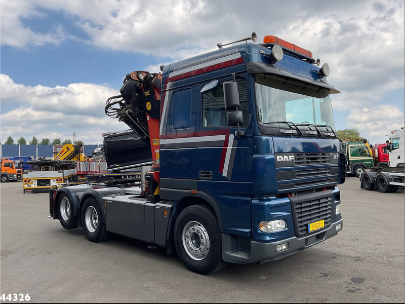DAF FTS 95 XF 480 Manual Palfinger 36 Tonmeter laadkraan + Fly-Jib - Camion grue: photos 3 DAF FTS 95 XF 480 Manual Palfinger 36 Tonmeter laadkraan + Fly-Jib - Camion grue: photos 3