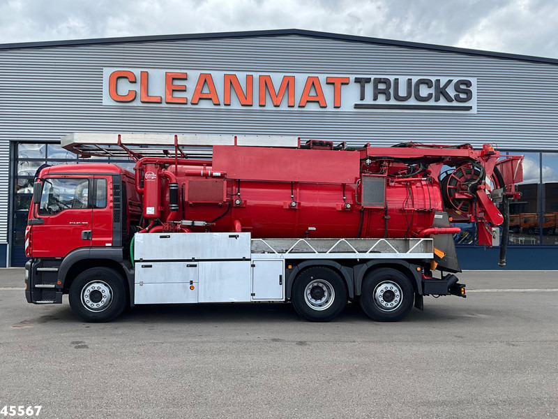 MAN TGA 26.360 Kutschke 12,5 m³ Combi Kolkenzuiger Just 168.699 km! - Camion hydrocureur: photos 5 MAN TGA 26.360 Kutschke 12,5 m³ Combi Kolkenzuiger Just 168.699 km! - Camion hydrocureur: photos 5