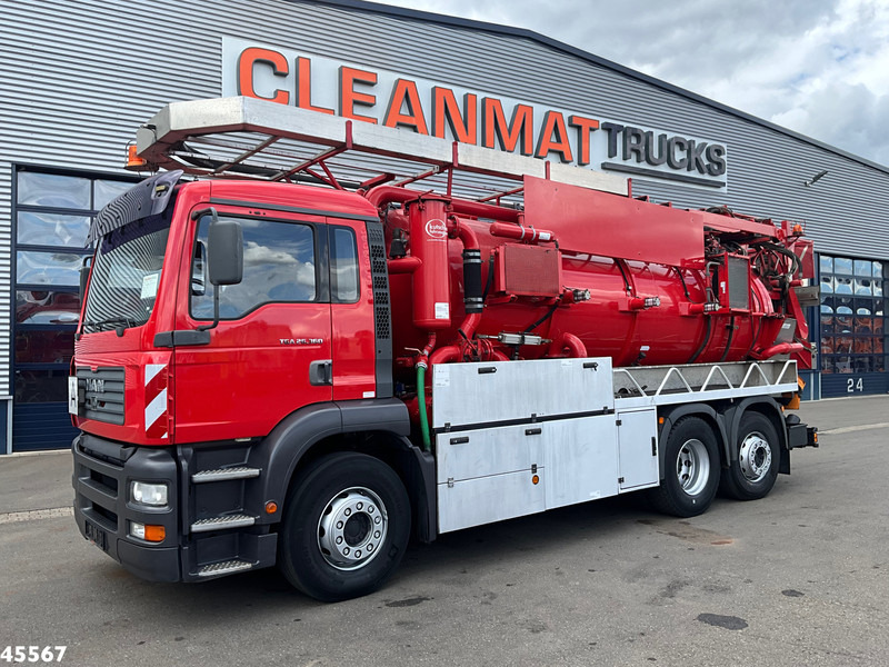 MAN TGA 26.360 Kutschke 12,5 m³ Combi Kolkenzuiger Just 168.699 km! - Camion hydrocureur: photos 4 MAN TGA 26.360 Kutschke 12,5 m³ Combi Kolkenzuiger Just 168.699 km! - Camion hydrocureur: photos 4