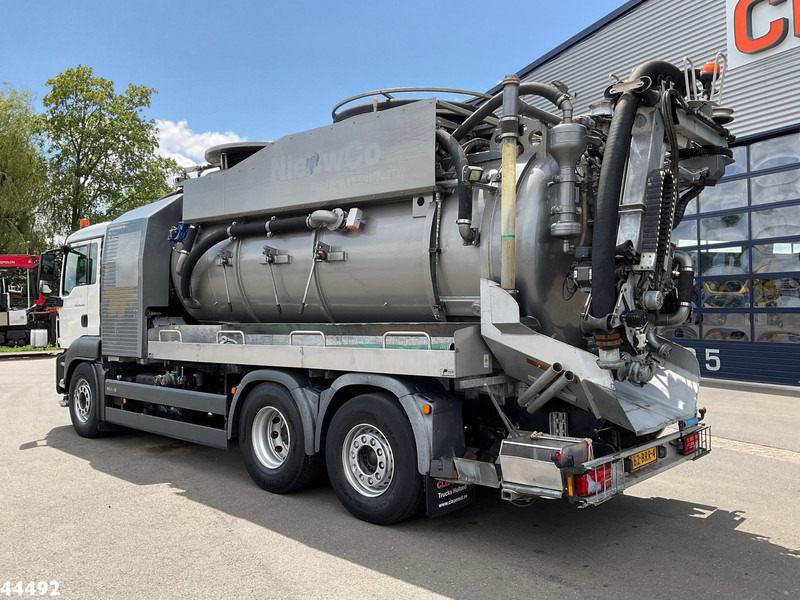 Camion hydrocureur MAN TGS 28.440 FFG Flensburger 12,5m³ Saug/Spul combi Waterrecycling: photos 7