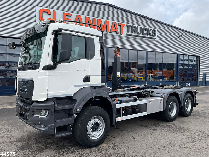 MAN TGS 33.470 6x4 Euro 6 Full Steel AJK 20 Ton haakarmsysteem - Camion ampliroll: photos 2 MAN TGS 33.470 6x4 Euro 6 Full Steel AJK 20 Ton haakarmsysteem - Camion ampliroll: photos 2
