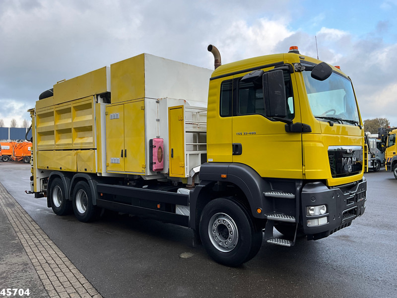 MAN TGS 33.480 6x4 MTS Saugbagger 8 m³ - Camion hydrocureur: photos 3 MAN TGS 33.480 6x4 MTS Saugbagger 8 m³ - Camion hydrocureur: photos 3