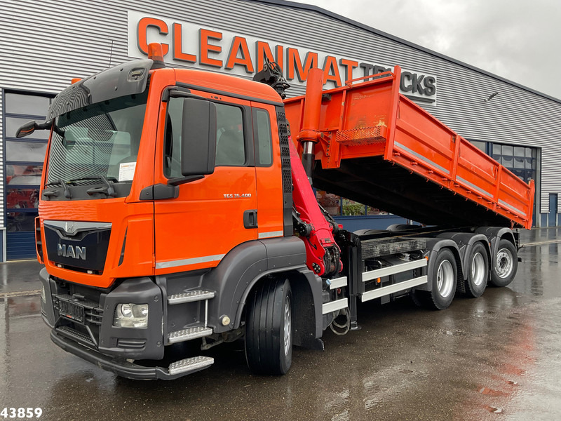 MAN TGS 35.400 8x4 Euro 6 Palfinger 17 Tonmeter Z-kraan - Camion benne, Camion grue: photos 3 MAN TGS 35.400 8x4 Euro 6 Palfinger 17 Tonmeter Z-kraan - Camion benne, Camion grue: photos 3