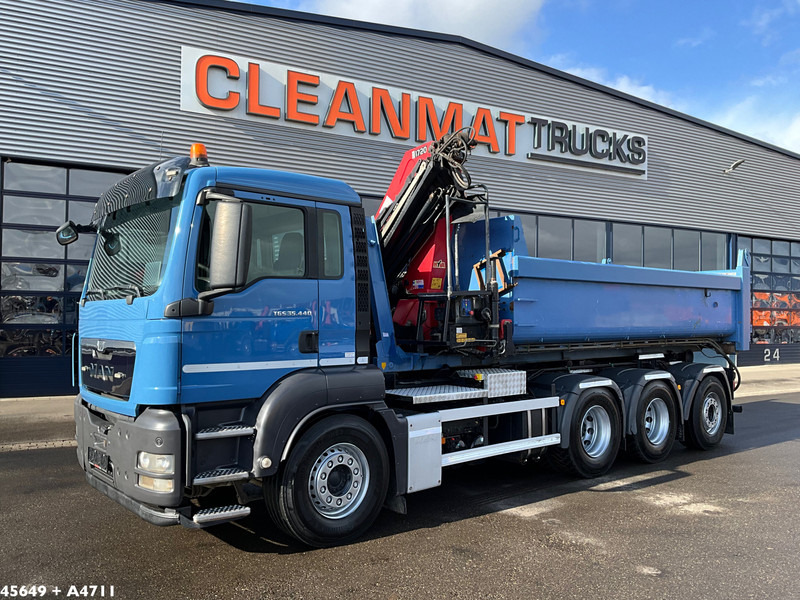 MAN TGS 35.440 8x4 HMF 17 Tonmeter laadkraan - Camion ampliroll: photos 2 MAN TGS 35.440 8x4 HMF 17 Tonmeter laadkraan - Camion ampliroll: photos 2