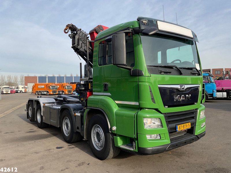 MAN TGS 35.460 8x2 Euro 6 HMF 26 Tonmeter laadkraan - Camion ampliroll, Camion grue: photos 3 MAN TGS 35.460 8x2 Euro 6 HMF 26 Tonmeter laadkraan - Camion ampliroll, Camion grue: photos 3