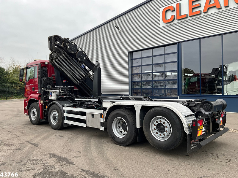 MAN TGS 35.480 8x4H Euro 6 HMF 40 Tonmeter laadkraan + Fly-Jib - Camion ampliroll, Camion grue: photos 5 MAN TGS 35.480 8x4H Euro 6 HMF 40 Tonmeter laadkraan + Fly-Jib - Camion ampliroll, Camion grue: photos 5