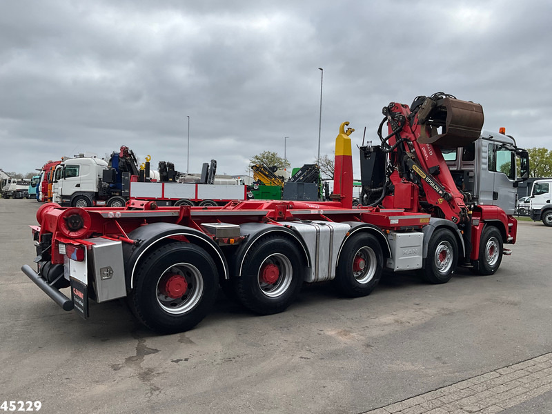 MAN TGS 41.440 10x4 Euro 6 Palfinger 17 Tonmeter Z-kraan - Camion ampliroll, Camion grue: photos 4 MAN TGS 41.440 10x4 Euro 6 Palfinger 17 Tonmeter Z-kraan - Camion ampliroll, Camion grue: photos 4