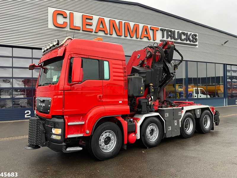 MAN TGS 41.480 8x4 ZF Intarder Fassi 130 Tonmeter laadkraan + Fly-JIb - Camion grue: photos 2 MAN TGS 41.480 8x4 ZF Intarder Fassi 130 Tonmeter laadkraan + Fly-JIb - Camion grue: photos 2