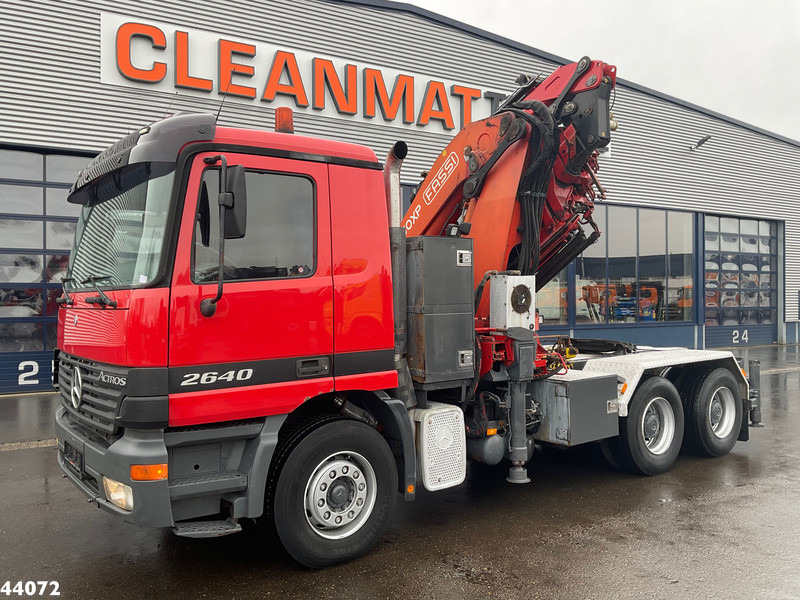 Mercedes-Benz Actros 2640 6x4 Fassi 60 Tonmeter laadkraan + Fly-jib - Camion grue: photos 2 Mercedes-Benz Actros 2640 6x4 Fassi 60 Tonmeter laadkraan + Fly-jib - Camion grue: photos 2