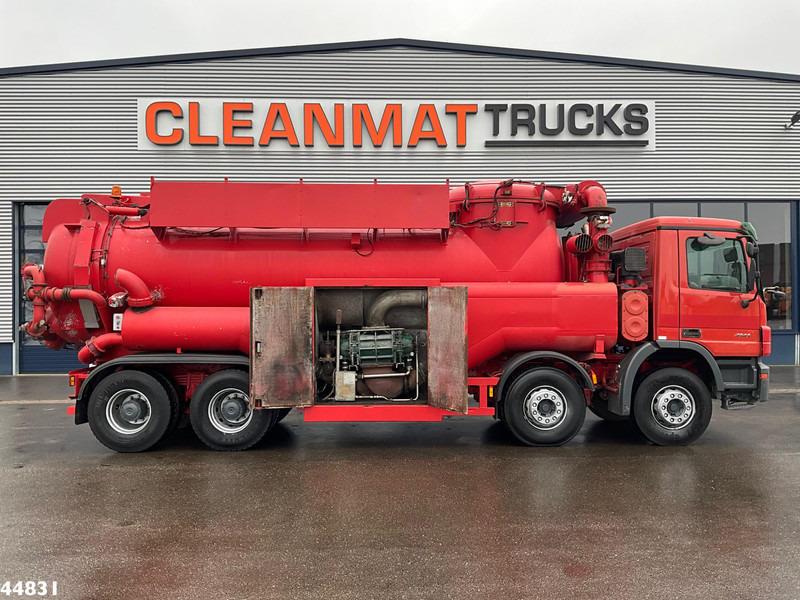 Mercedes-Benz Actros 4141 8x4 RVS Naaktgeboren drogestoffen Just 99.291 km! - Camion hydrocureur: photos 4 Mercedes-Benz Actros 4141 8x4 RVS Naaktgeboren drogestoffen Just 99.291 km! - Camion hydrocureur: photos 4