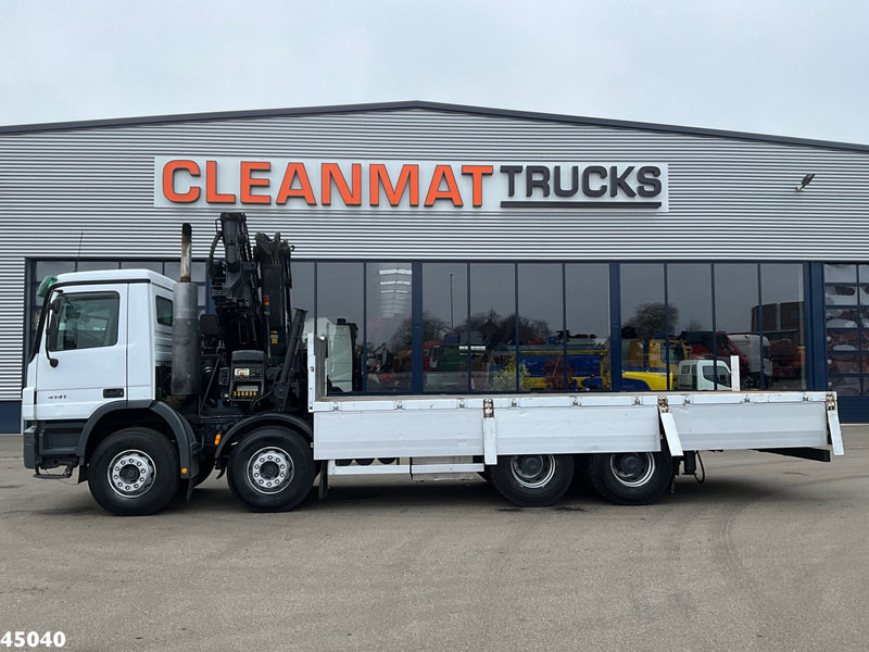 Mercedes-Benz Actros 4141 8x4 manual Hiab 32 Tonmeter laadkraan + Fly-jib - Camion grue: photos 4 Mercedes-Benz Actros 4141 8x4 manual Hiab 32 Tonmeter laadkraan + Fly-jib - Camion grue: photos 4