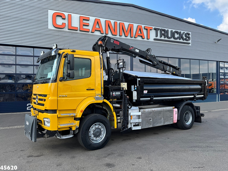 Mercedes-Benz Axor 2124 AK 4x4 Hiab 12 Tonmeter laadkraan Just 208.719 km! - Camion benne, Camion grue: photos 3 Mercedes-Benz Axor 2124 AK 4x4 Hiab 12 Tonmeter laadkraan Just 208.719 km! - Camion benne, Camion grue: photos 3