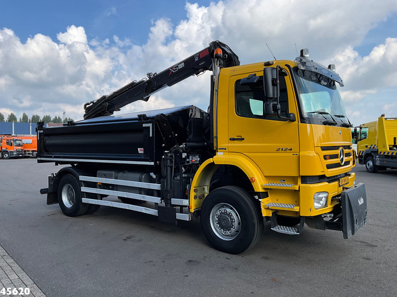 Mercedes-Benz Axor 2124 AK 4x4 Hiab 12 Tonmeter laadkraan Just 208.719 km! - Camion benne, Camion grue: photos 5 Mercedes-Benz Axor 2124 AK 4x4 Hiab 12 Tonmeter laadkraan Just 208.719 km! - Camion benne, Camion grue: photos 5
