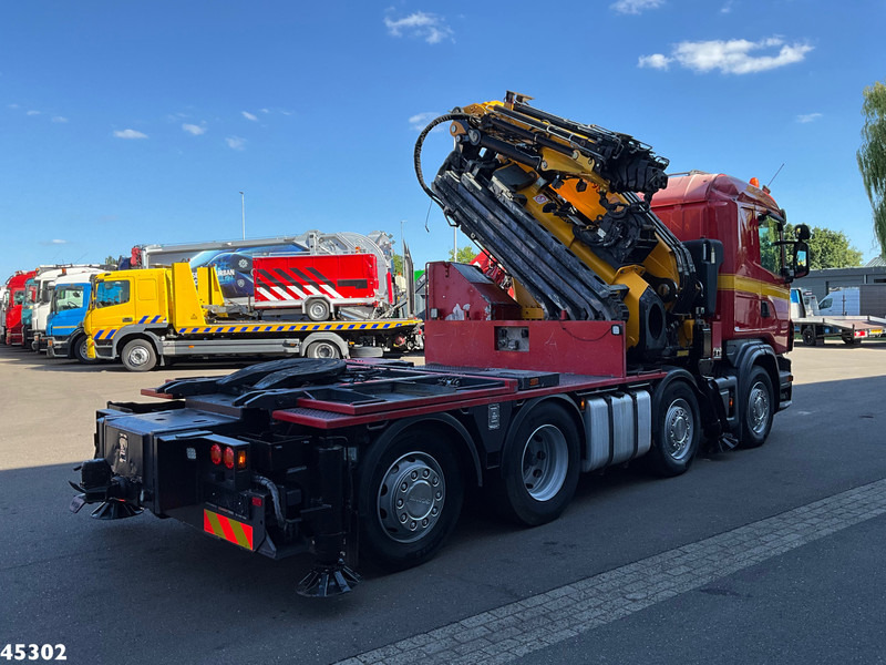 Scania G 480 8x2 Fassi 95 Tonmeter ladkraan + Fly-Jib - Camion grue: photos 5 Scania G 480 8x2 Fassi 95 Tonmeter ladkraan + Fly-Jib - Camion grue: photos 5