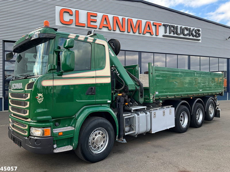 Scania G 490 8x4 Euro 6 Hiab 24 Tonmeter laadkraan - Camion benne, Camion grue: photos 4 Scania G 490 8x4 Euro 6 Hiab 24 Tonmeter laadkraan - Camion benne, Camion grue: photos 4