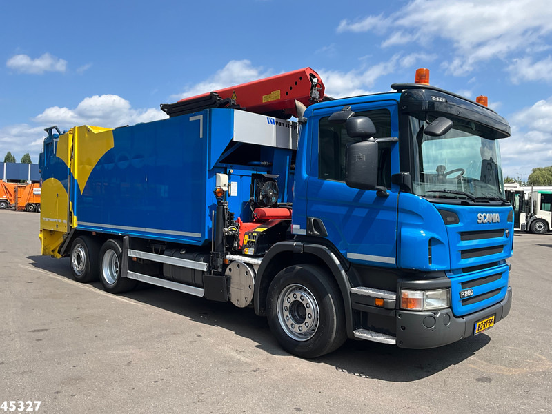 Scania P 280 Geesink / VSA Palfinger 23 Tonmeter laadkraan - Benne à ordures ménagères: photos 3 Scania P 280 Geesink / VSA Palfinger 23 Tonmeter laadkraan - Benne à ordures ménagères: photos 3
