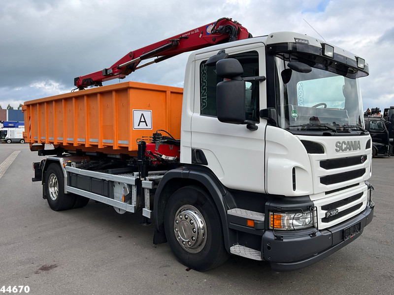 Scania P 320 HMF 12 Tonmeter Z-kraan + Kipper 11m³ - Camion benne, Camion grue: photos 4 Scania P 320 HMF 12 Tonmeter Z-kraan + Kipper 11m³ - Camion benne, Camion grue: photos 4