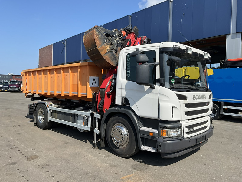 Scania P 320 HMF 12 Tonmeter Z-kraan + Kipper 11m³ - Camion benne, Camion grue: photos 5 Scania P 320 HMF 12 Tonmeter Z-kraan + Kipper 11m³ - Camion benne, Camion grue: photos 5