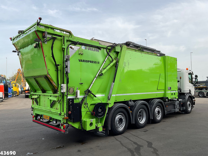 Scania P 360 Faun 18m³ + Hiab crane + Underground Container Washing Installation - Benne à ordures ménagères: photos 5 Scania P 360 Faun 18m³ + Hiab crane + Underground Container Washing Installation - Benne à ordures ménagères: photos 5