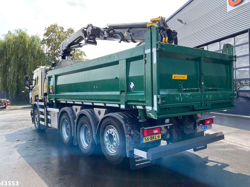Scania P 410 8x4 Euro 6 HMF 18 Tonmeter laadkraan - Camion benne, Camion grue: photos 2 Scania P 410 8x4 Euro 6 HMF 18 Tonmeter laadkraan - Camion benne, Camion grue: photos 2