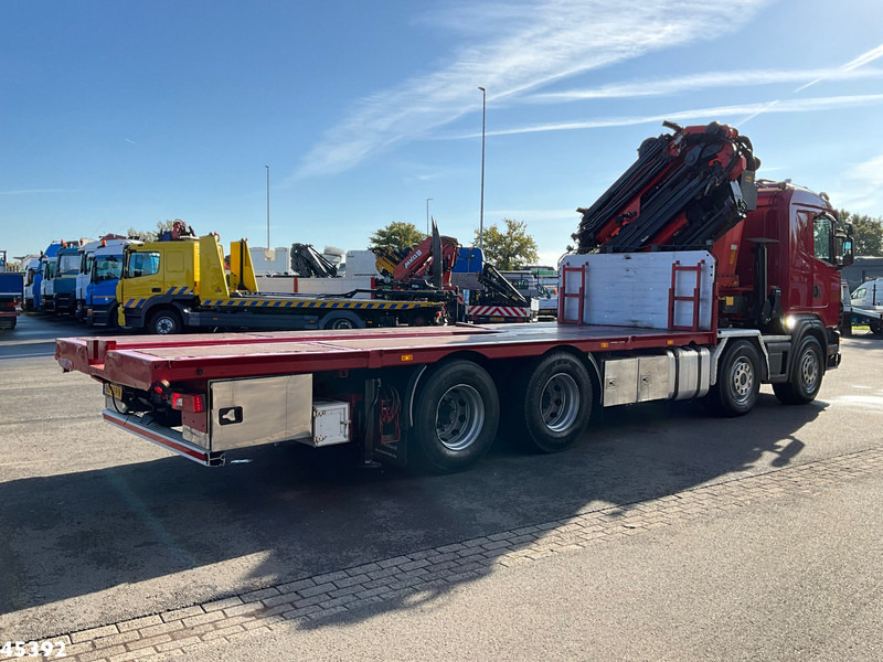 Scania R 124.420 8x4 Palfinger 72 Tonmeter laadkraan + Fly-Jib! - Camion grue: photos 4 Scania R 124.420 8x4 Palfinger 72 Tonmeter laadkraan + Fly-Jib! - Camion grue: photos 4