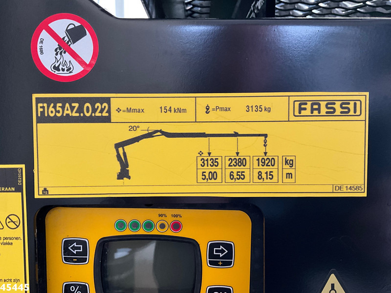 Camion ampliroll, Camion grue Scania R 440 Euro 6 Retarder Fassi 16 Tonmeter Z-kraan (bouwjaar 2018): photos 12