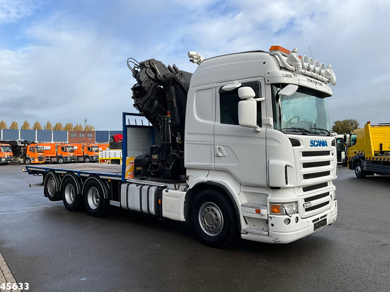 Scania R 560 V8 8x4 Retarder Hiab 47 Tonmeter laadkraan + Fly-Jib! - Camion grue: photos 5 Scania R 560 V8 8x4 Retarder Hiab 47 Tonmeter laadkraan + Fly-Jib! - Camion grue: photos 5