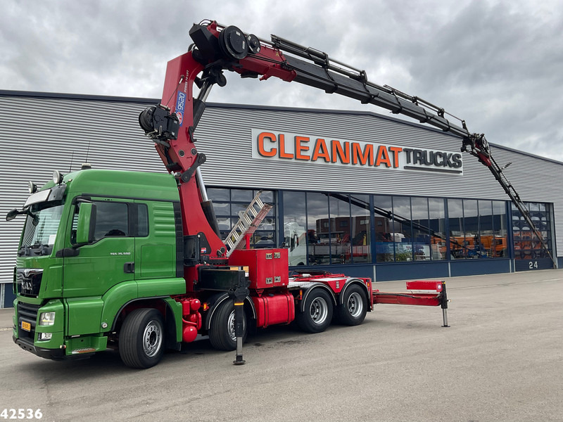 MAN TGS 35.500 8x4 HMF 95 Tonmeter laadkraan bj. 2019! - Tracteur routier: photos 1 MAN TGS 35.500 8x4 HMF 95 Tonmeter laadkraan bj. 2019! - Tracteur routier: photos 1