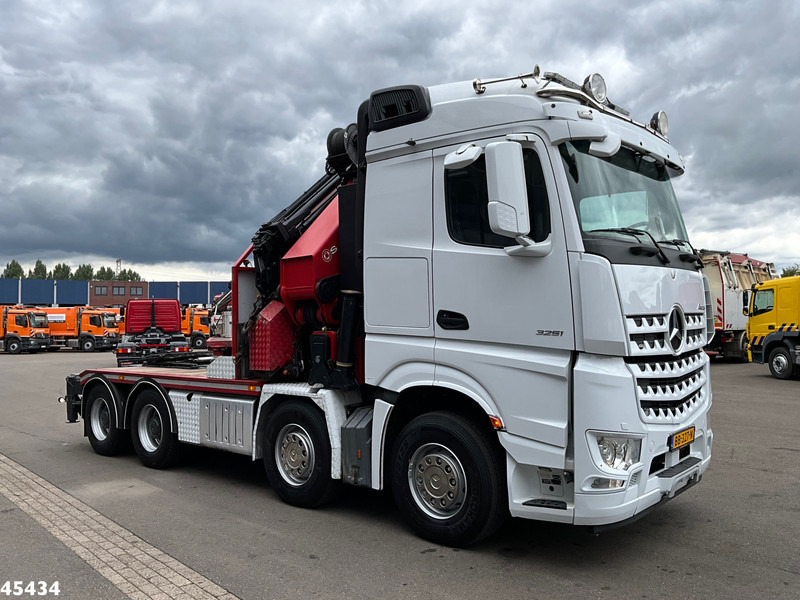 Mercedes-Benz Arocs 3251 8x4 Euro 6 Retarder HMF 85 Tonmeter laadkraan Fly-Jib - Tracteur routier: photos 4 Mercedes-Benz Arocs 3251 8x4 Euro 6 Retarder HMF 85 Tonmeter laadkraan Fly-Jib - Tracteur routier: photos 4