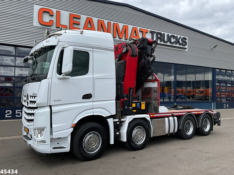 Mercedes-Benz Arocs 3251 8x4 Euro 6 Retarder HMF 85 Tonmeter laadkraan Fly-Jib - Tracteur routier: photos 2 Mercedes-Benz Arocs 3251 8x4 Euro 6 Retarder HMF 85 Tonmeter laadkraan Fly-Jib - Tracteur routier: photos 2