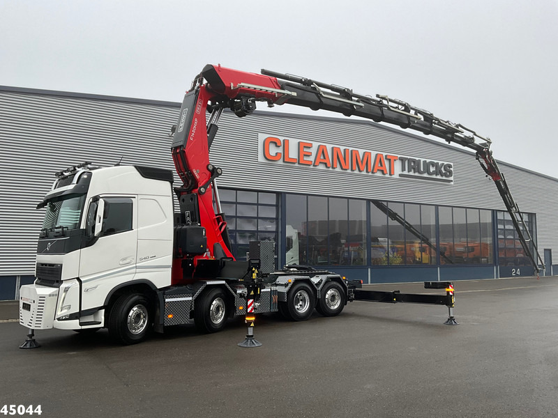 Volvo FH 540 8x2 Fassi 145 Tonmeter laadkraan + Fly-JIb Just 7.187 Km! Demo voertuig! - Tracteur routier: photos 1 Volvo FH 540 8x2 Fassi 145 Tonmeter laadkraan + Fly-JIb Just 7.187 Km! Demo voertuig! - Tracteur routier: photos 1