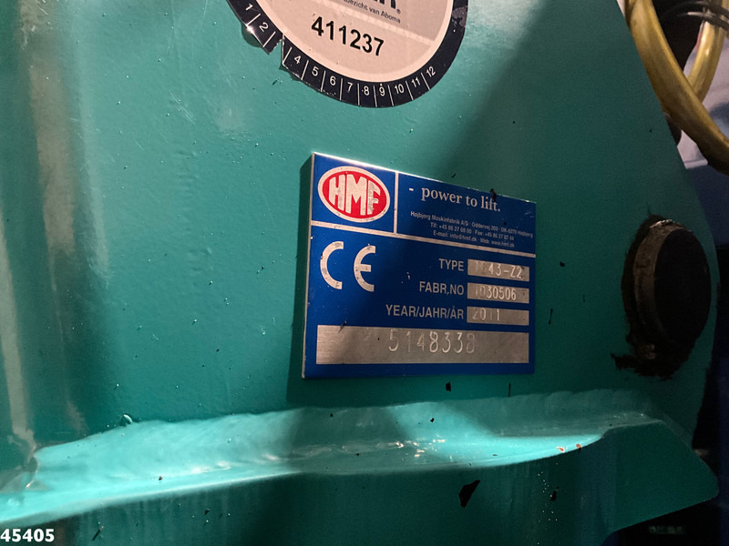 Camion benne, Camion grue Volvo FM 330 HMF 16 Tonmeter Z-kraan: photos 19