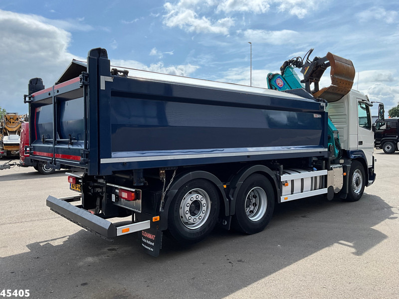 Camion benne, Camion grue Volvo FM 330 HMF 16 Tonmeter Z-kraan: photos 7