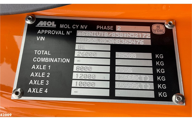 Benne à ordures ménagères Volvo FM 330 VDK 23m³ SULO weighing system: photos 10