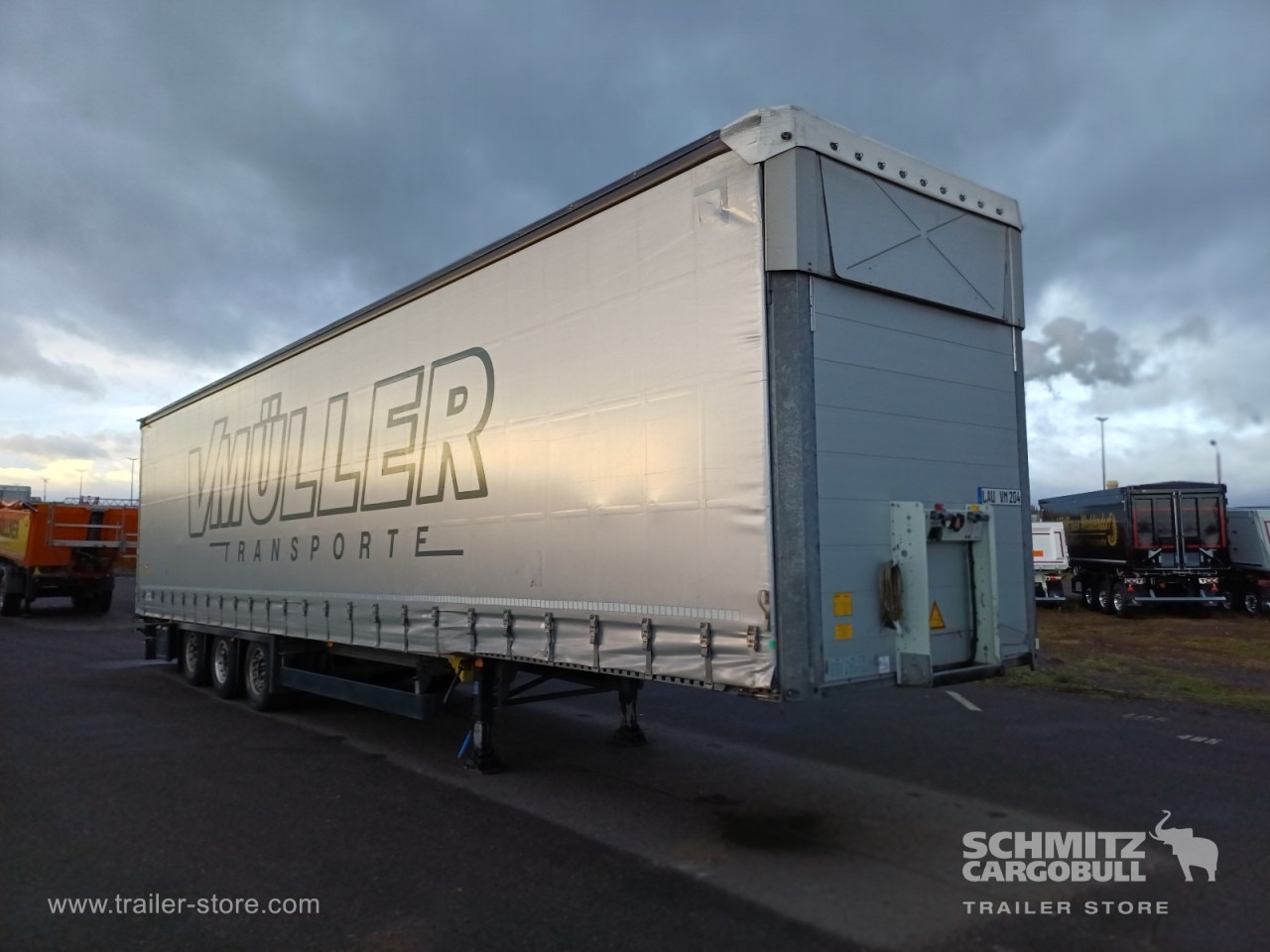 SCHMITZ Auflieger Curtainsider Mega - Semi-remorque rideaux coulissants: photos 1 SCHMITZ Auflieger Curtainsider Mega - Semi-remorque rideaux coulissants: photos 1
