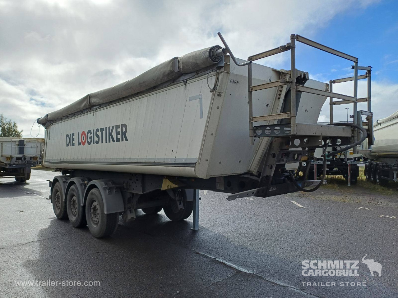 SCHMITZ Auflieger Kipper Alukastenmulde 24m³ - Semi-remorque benne: photos 1 SCHMITZ Auflieger Kipper Alukastenmulde 24m³ - Semi-remorque benne: photos 1