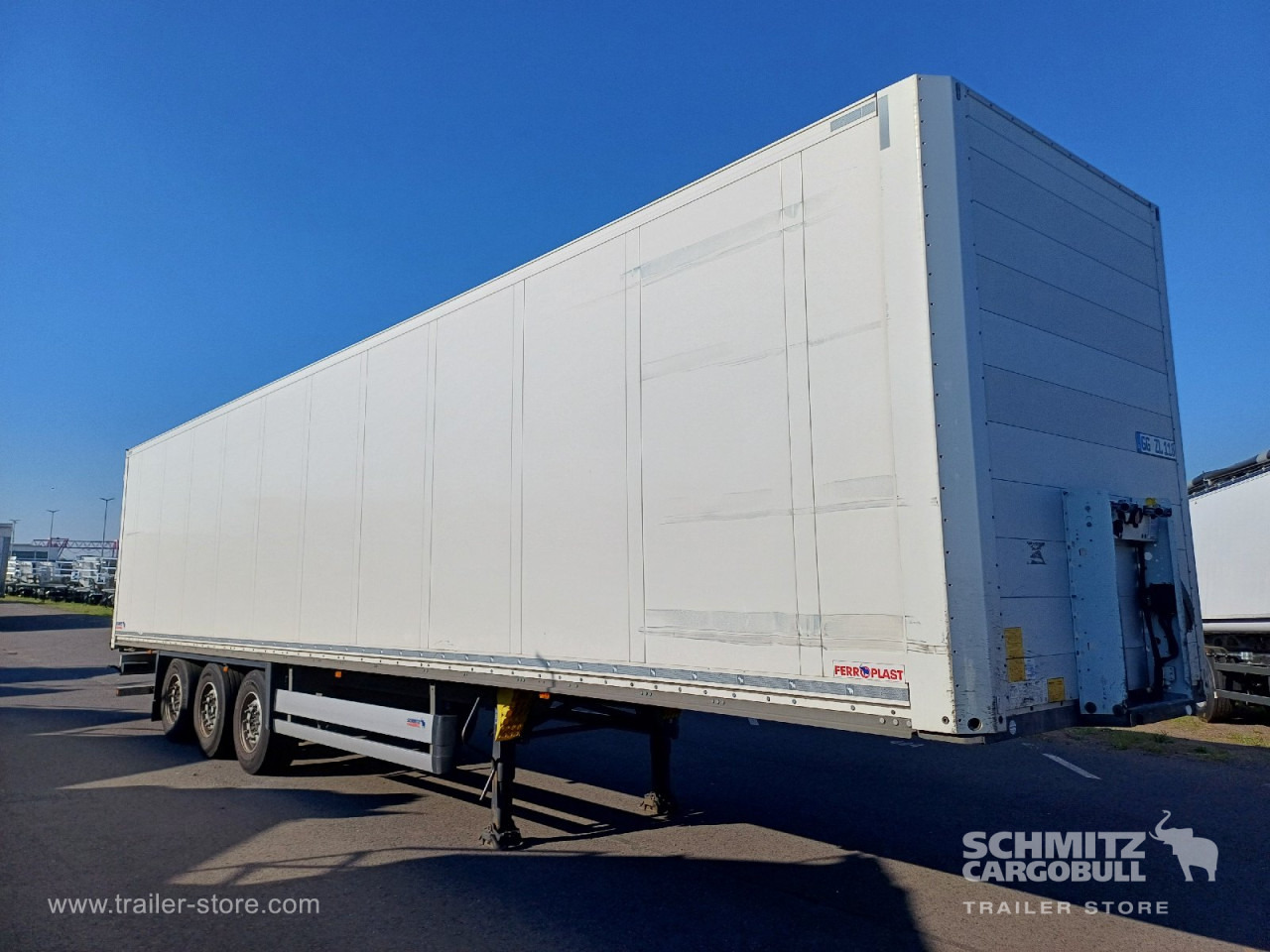 Semi-remorque fourgon SCHMITZ Auflieger Trockenfrachtkoffer Standard: photos 1