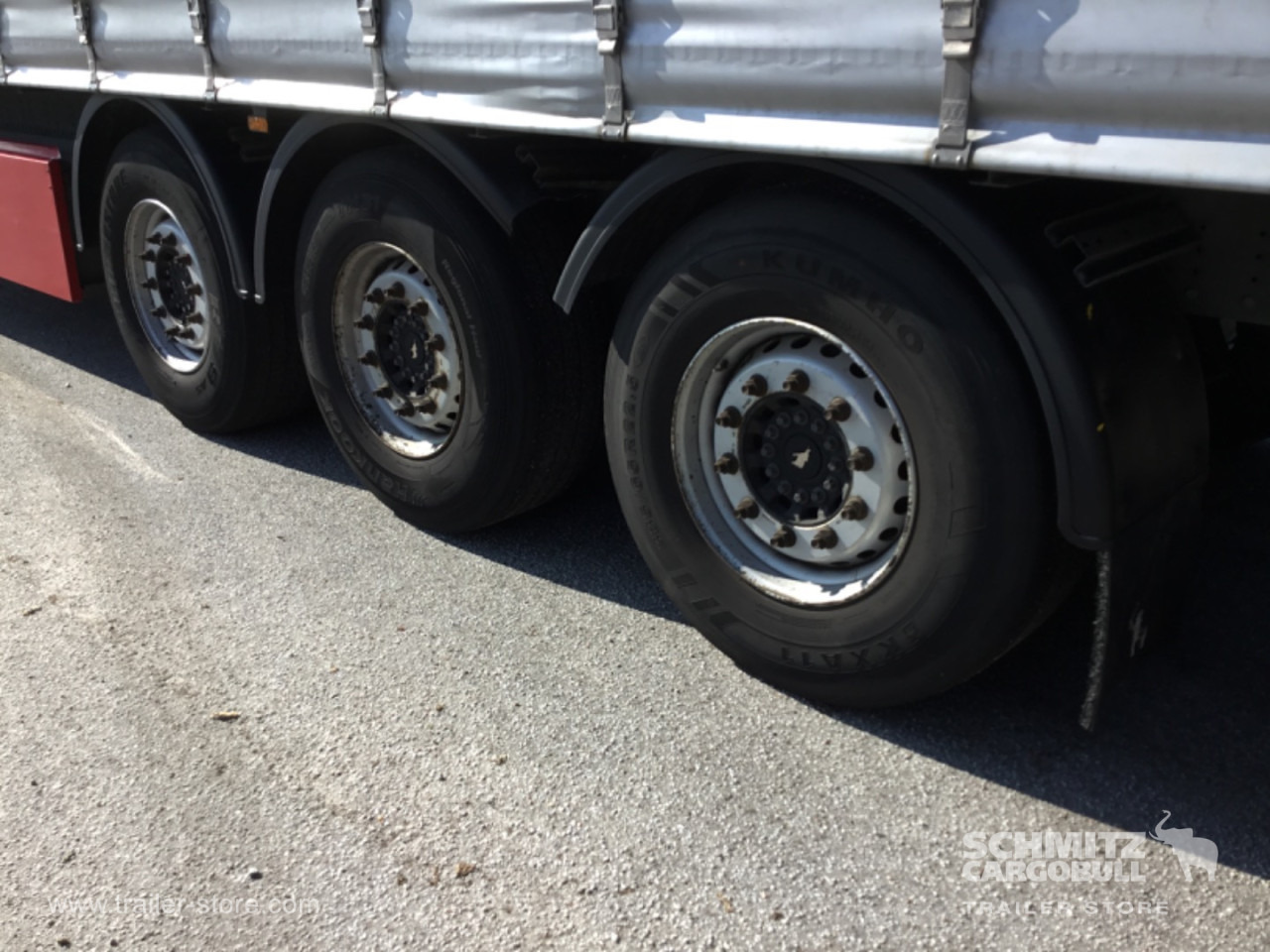 SCHMITZ Curtainsider Standard , Folding wall right - Semi-remorque rideaux coulissants: photos 3 SCHMITZ Curtainsider Standard , Folding wall right - Semi-remorque rideaux coulissants: photos 3
