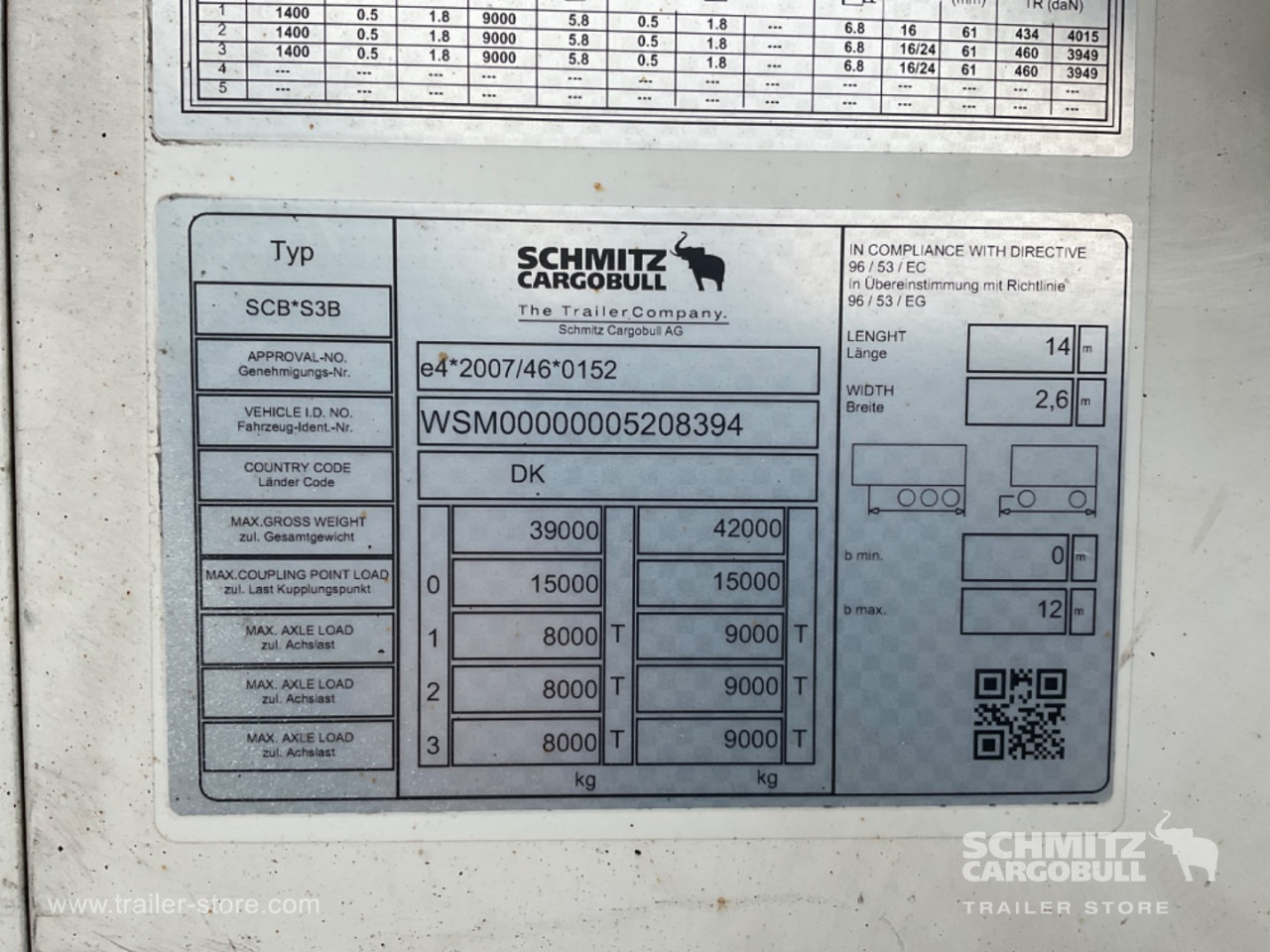 SCHMITZ Reefer Standard Double deck - Semi-remorque isothermique: photos 3 SCHMITZ Reefer Standard Double deck - Semi-remorque isothermique: photos 3