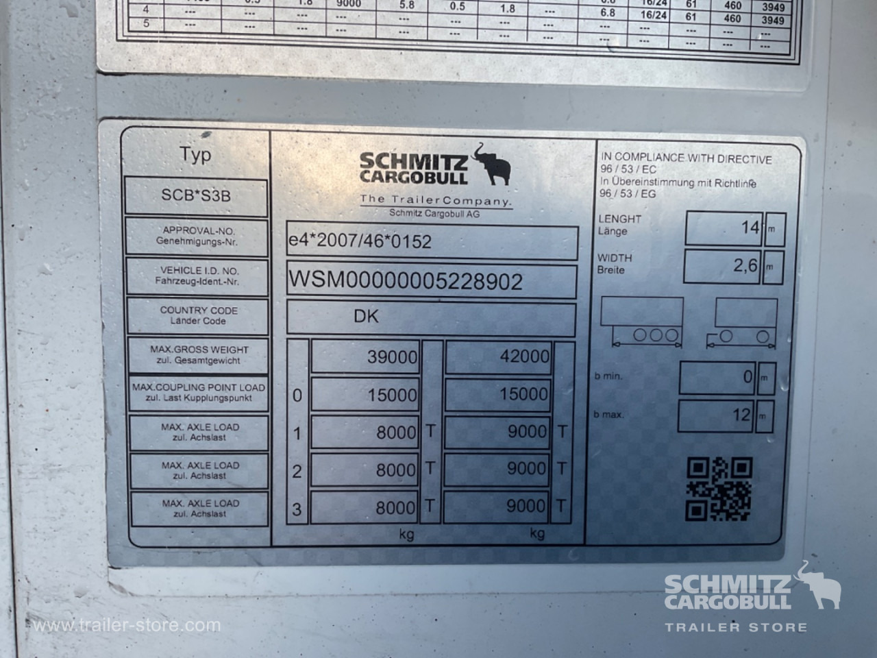 SCHMITZ Reefer Standard Double deck - Semi-remorque isothermique: photos 4 SCHMITZ Reefer Standard Double deck - Semi-remorque isothermique: photos 4