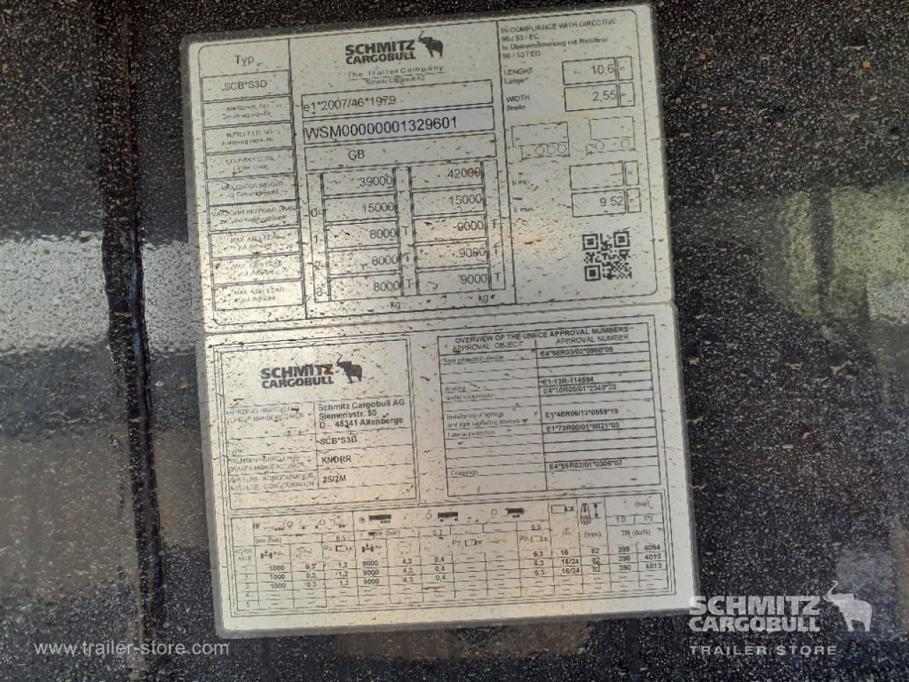 Crédit-bail de SCHMITZ Tipper Alu-square sided body 55m³ SCHMITZ Tipper Alu-square sided body 55m³: photos 6