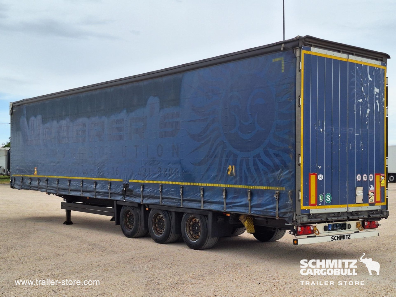 Semi-remorque rideaux coulissants SCHMITZ Curtainsider Mega: photos 6 Semi-remorque rideaux coulissants SCHMITZ Curtainsider Mega: photos 6