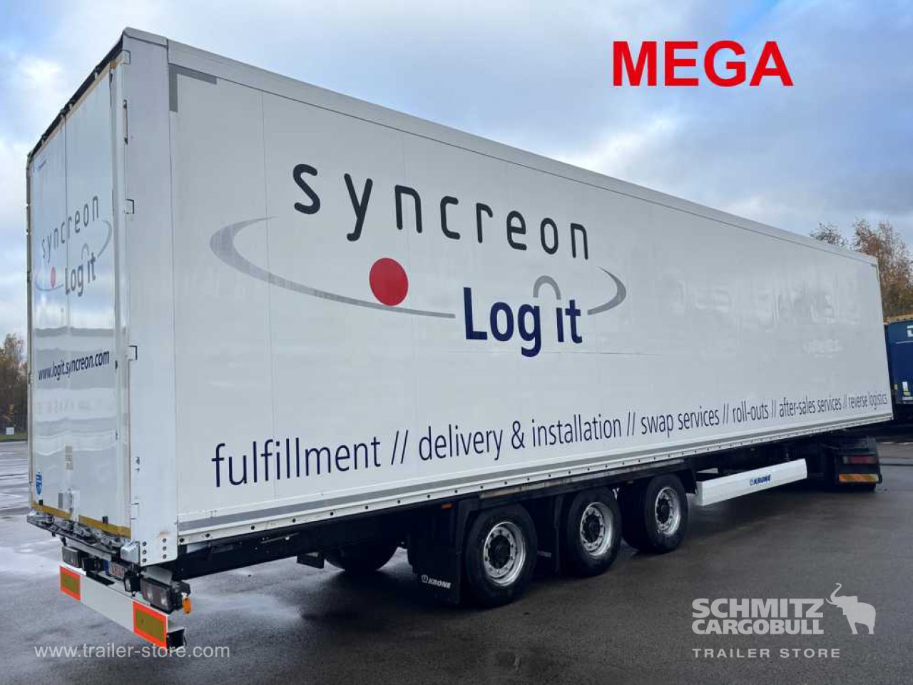 KRONE Dryfreight Standard Double deck - Semi-remorque fourgon: photos 1 KRONE Dryfreight Standard Double deck - Semi-remorque fourgon: photos 1