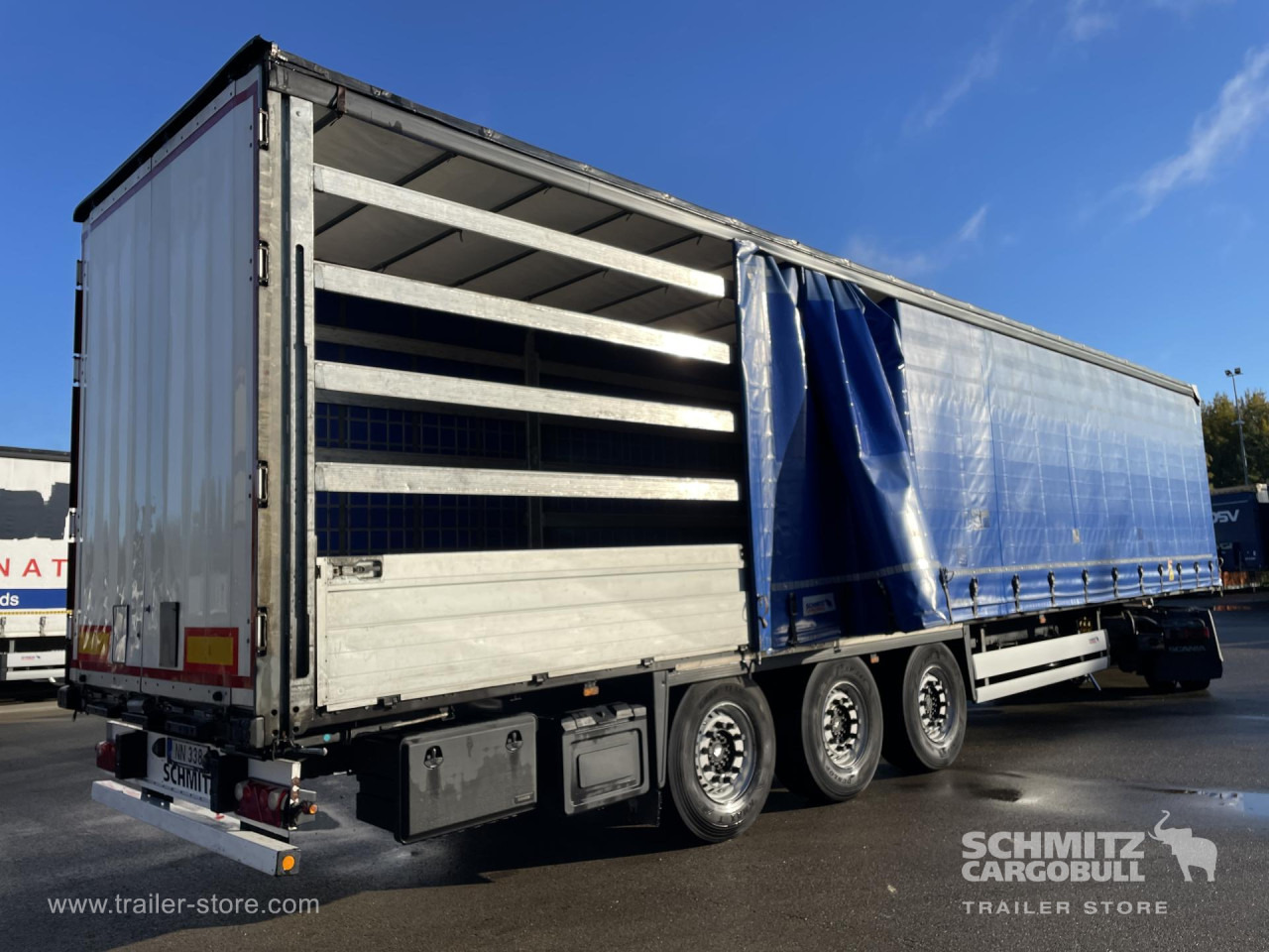 SCHMITZ Curtainsider Standard - Semi-remorque rideaux coulissants: photos 1 SCHMITZ Curtainsider Standard - Semi-remorque rideaux coulissants: photos 1