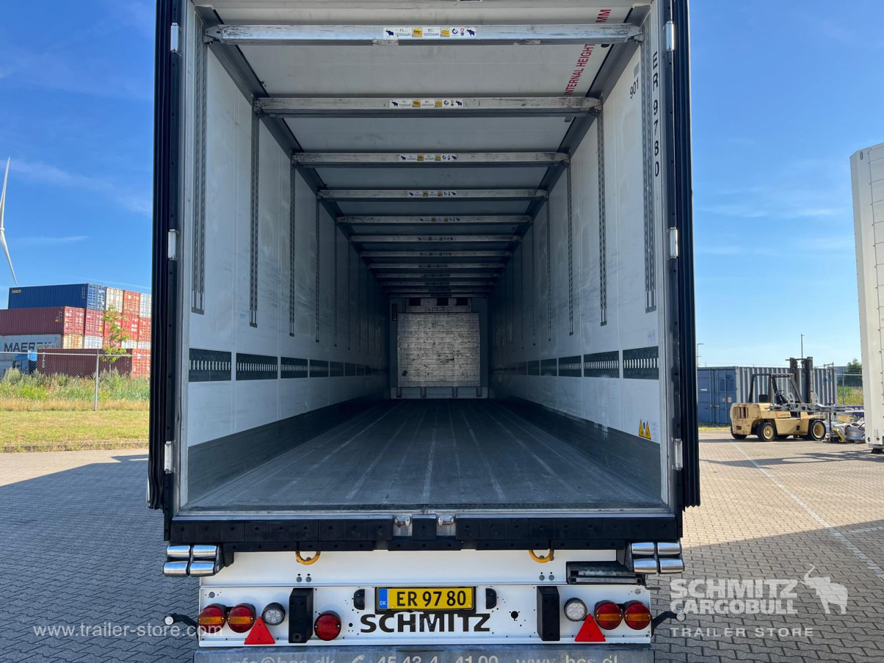 Semi-remorque isothermique SCHMITZ Oplegger Vries Standard Double deck: photos 8