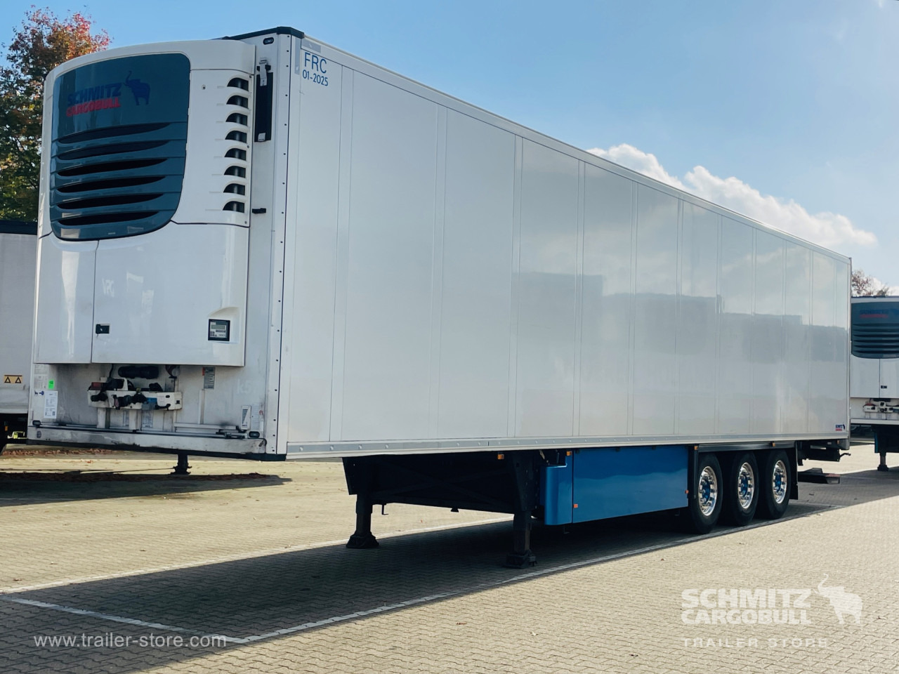 Semi-remorque isothermique SCHMITZ Oplegger Vries Standard Taillift: photos 1