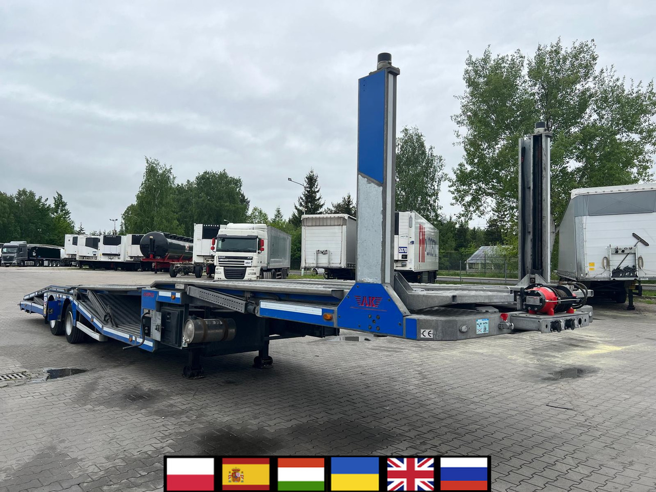 AKSOYLU YR2 autotransporter semi-trailer / 2023 - Semi-remorque porte-voitures: photos 1 AKSOYLU YR2 autotransporter semi-trailer / 2023 - Semi-remorque porte-voitures: photos 1