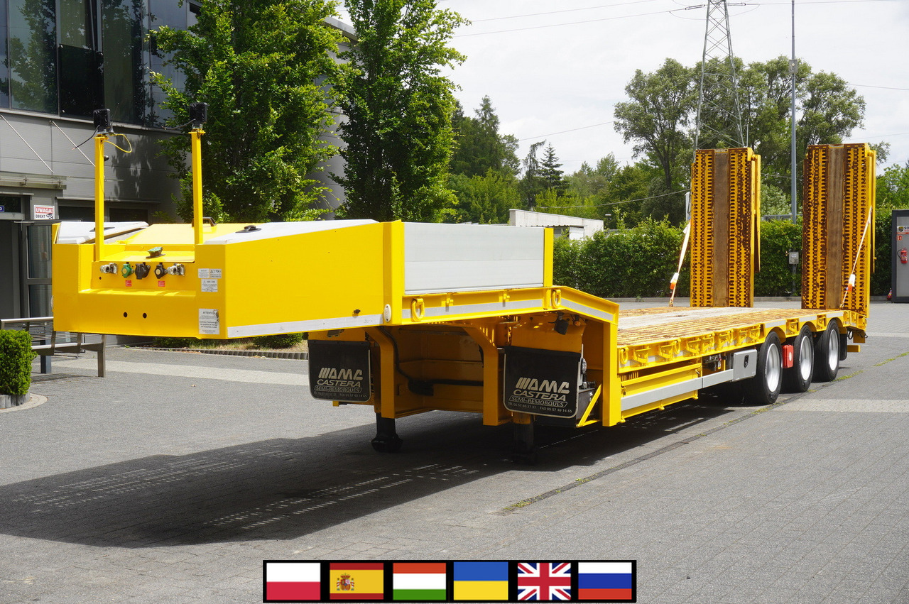CASTERA S/R 38T semi-trailer / steering axle - Semi-remorque surbaissé: photos 1 CASTERA S/R 38T semi-trailer / steering axle - Semi-remorque surbaissé: photos 1