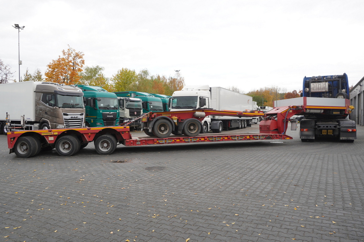 FAYMONVILLE F-S43-1ACA+D2 low bed Tief Bet semi-trailer / Load capacity 49 tons / Deck 15.5 m - Semi-remorque surbaissé: photos 5 FAYMONVILLE F-S43-1ACA+D2 low bed Tief Bet semi-trailer / Load capacity 49 tons / Deck 15.5 m - Semi-remorque surbaissé: photos 5