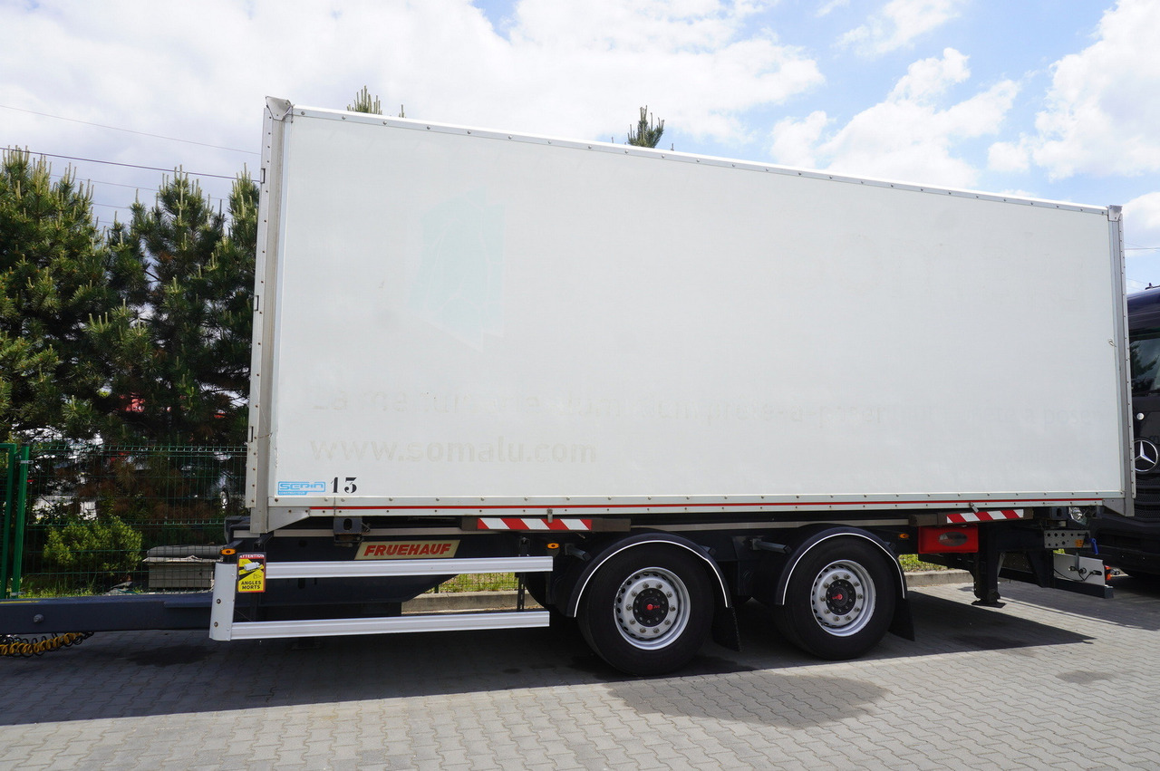 Fruehauf passthrough box trailer 18 EPAL / 2021 / SAF axles - Remorque fourgon: photos 2 Fruehauf passthrough box trailer 18 EPAL / 2021 / SAF axles - Remorque fourgon: photos 2